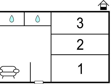 Three-bedroom In Galižana